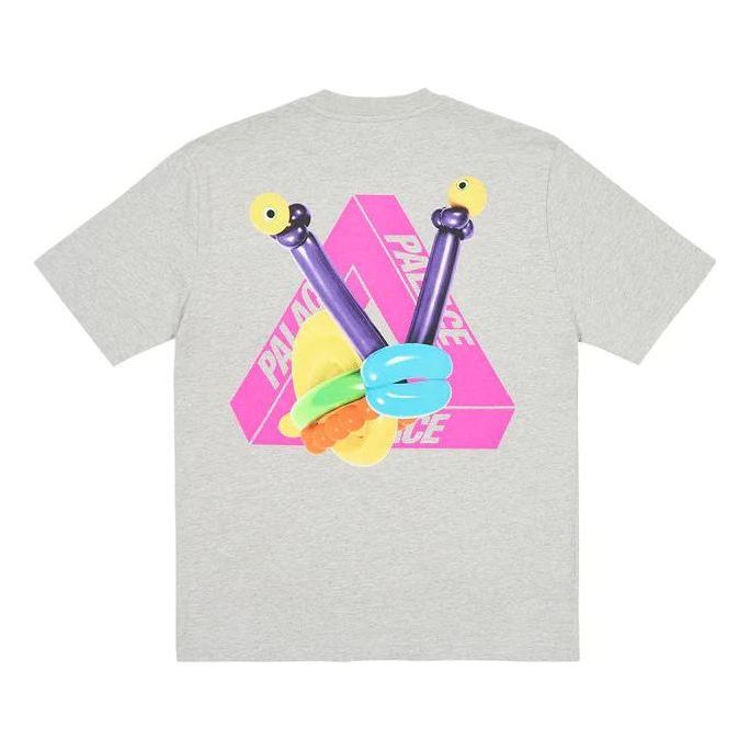 Palace Tri Twister T-Shirt 'Grey Marl' P24TS225 sold by KicksCrew