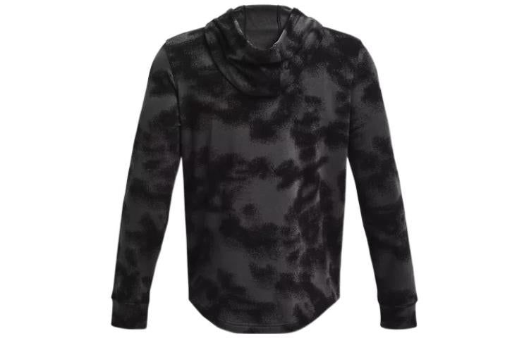 Under Armour Rival Terry Hoodie 'Grey White' 1377185-001 sold by KicksCrew product image thumbnail 2