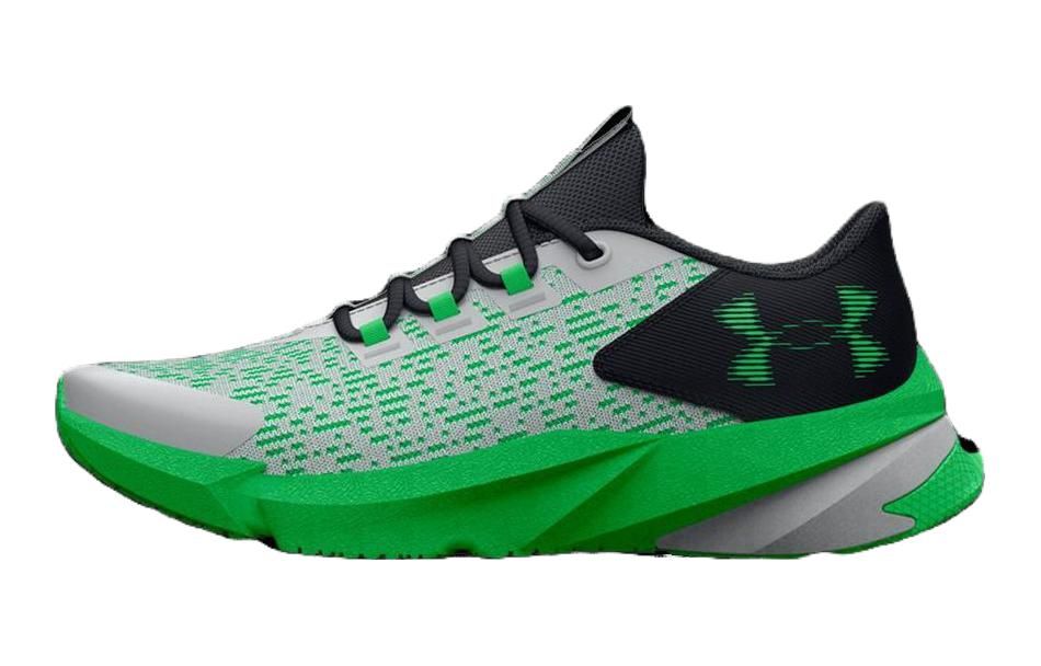 (GS) Under Armour Scramjet 5 AL 'Mod Grey Green Screen' 3025535-102 sold by KicksCrew product image thumbnail 2