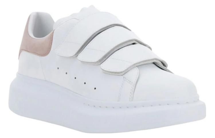 (WMNS) Alexander McQueen Oversized Triple Strap Sneaker 'White Pink' 697105WHGP79182 sold by KicksCrew product image thumbnail 2
