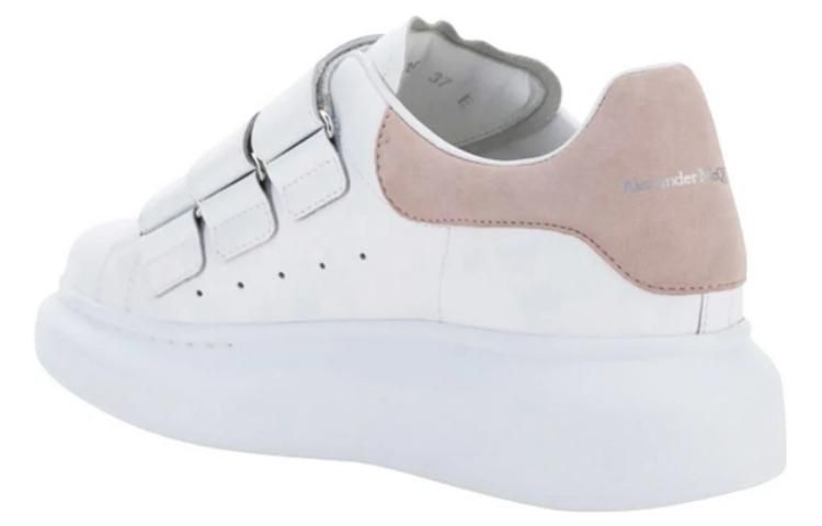 (WMNS) Alexander McQueen Oversized Triple Strap Sneaker 'White Pink' 697105WHGP79182 sold by KicksCrew product image thumbnail 4