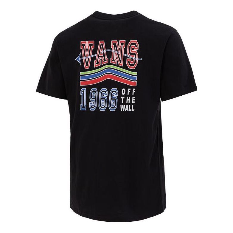 (WMNS) Vans 1966 T-Shirt 'Black' VN0A54LLBLK sold by KicksCrew