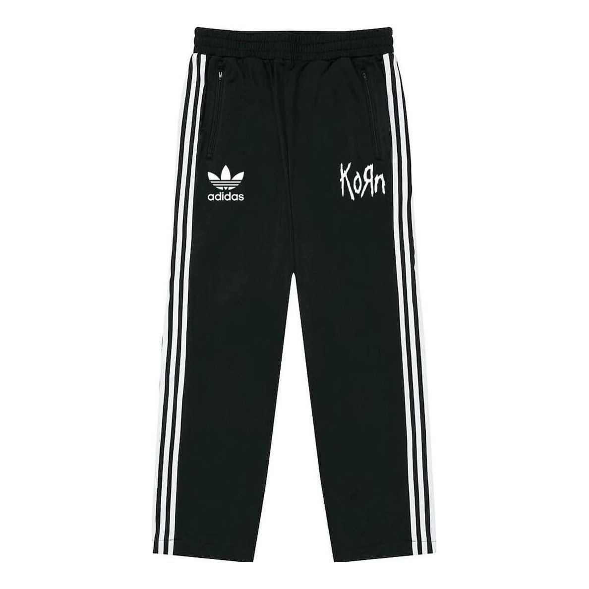 adidas x KORN Track Pants 'Black' IN9110 sold by KicksCrew