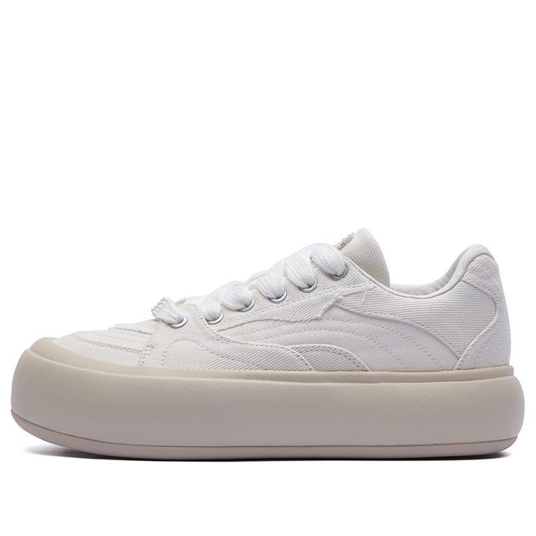 (WMNS) Li-Ning Puff Platform 'Beige' AZGT026-4 sold by KicksCrew