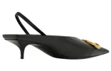 (WMNS) Balenciaga BB Square Knife Slingback pumps 'Black' 691740WAWNC1088 sold by KicksCrew