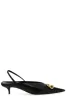 (WMNS) Balenciaga BB Square Knife Slingback pumps 'Black' 691740WAWNC1088 sold by KicksCrew