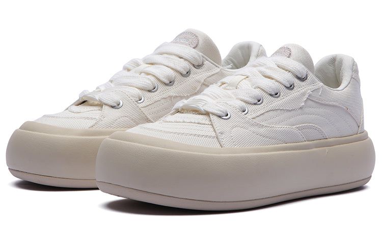 (WMNS) Li-Ning Puff Platform 'Beige' AZGT026-4 sold by KicksCrew product image thumbnail 3