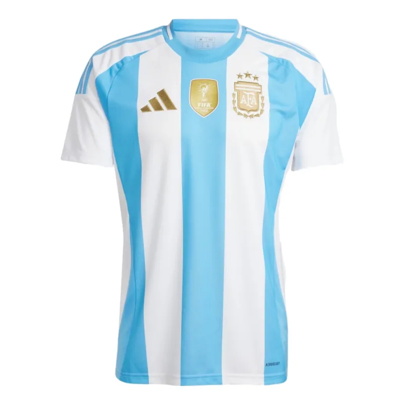adidas Argentina 24 Home Fan Edition Soccer Jersey Asia Sizing 'White Blue Burst' IP8409 sold by KicksCrew