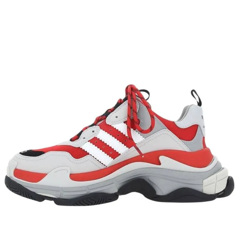 Balenciaga x adidas Triple S Sneakers 'White Grey Red' 712821W2ZB46121 made by Balenciaga