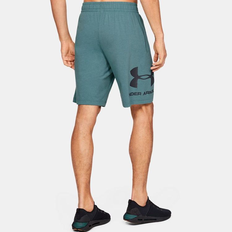 Under Armour Sportstyle Cotton Graphic Shorts 'Blue' 1329300-417 sold by KicksCrew product image thumbnail 4