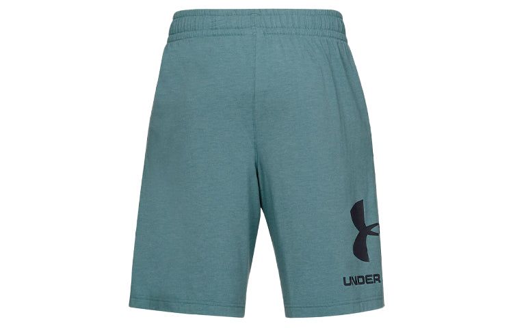 Under Armour Sportstyle Cotton Graphic Shorts 'Blue' 1329300-417 sold by KicksCrew product image thumbnail 2