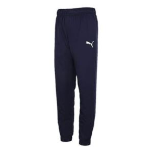 Puma Active Woven Pants 'Navy White' 588879-06 sold by KicksCrew