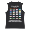 Balenciaga Pride 22 Tank Top 'Black White' 698102TMVO41070 sold by KicksCrew