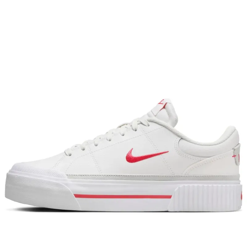(WMNS) Nike Court Legacy Lift 'Summit White Aster Pink' FV5526-102 sold by KicksCrew