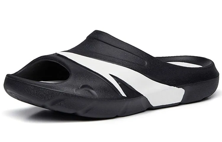 (WMNS) ANTA C37 Slides 'Black White' 922226992-3 sold by KicksCrew product image thumbnail 2