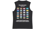 Balenciaga Pride 22 Tank Top 'Black White' 698102TMVO41070 sold by KicksCrew
