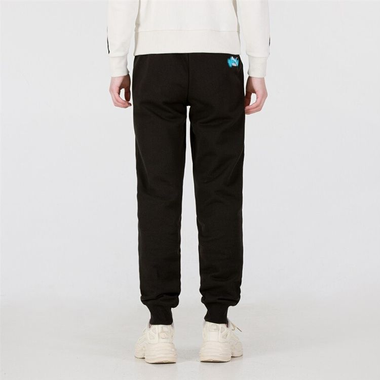 Puma Logo International Sportswear Pants 'Black' 536306-01 sold by KicksCrew product image thumbnail 4