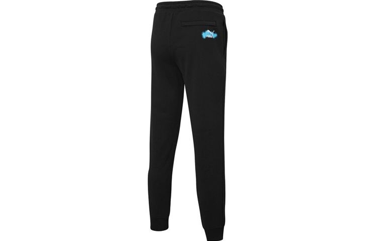 Puma Logo International Sportswear Pants 'Black' 536306-01 sold by KicksCrew product image thumbnail 2
