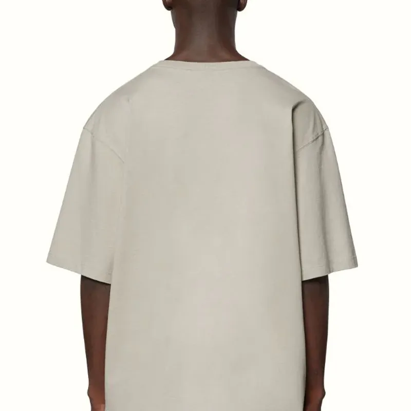 HERON PRESTON SS22 Abstract T-shirt 'Grey Orange' HMAA026S22JER0030920 sold by KicksCrew product image thumbnail 2