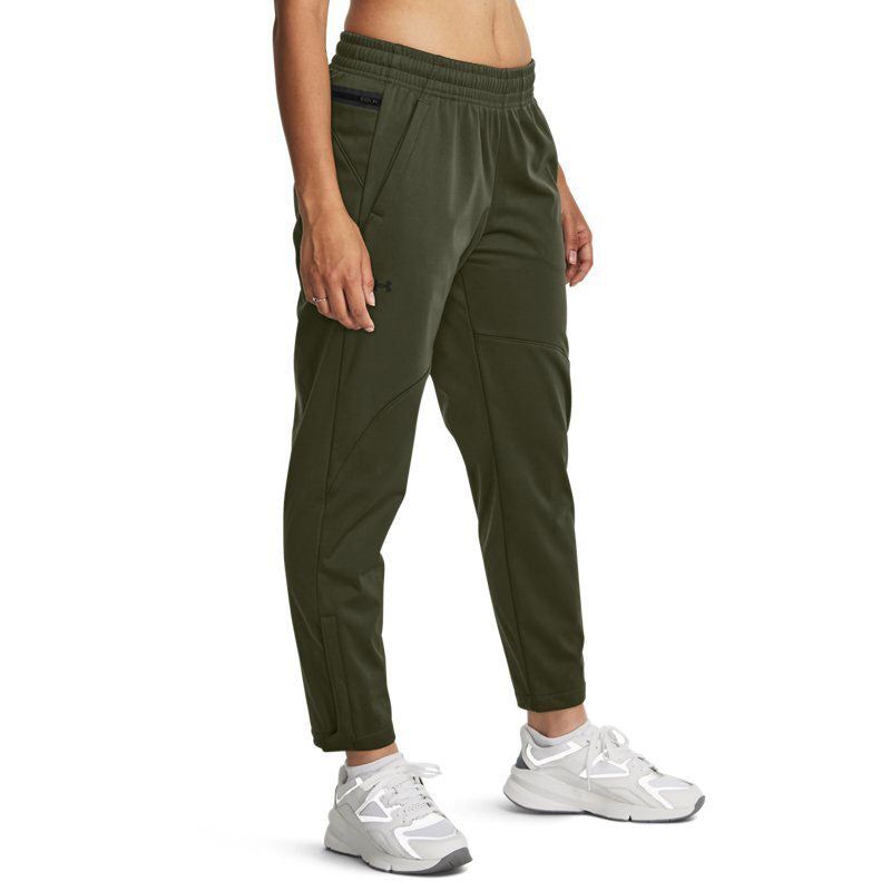 (WMNS) Under Armour Unstoppable Bonded Pants 'Olive Green' 1379769-390 sold by KicksCrew product image thumbnail 3