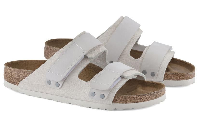 Birkenstock Uji Nubuck Leather/Suede narrow Fit 'Antique White' 1024822 sold by KicksCrew product image thumbnail 3