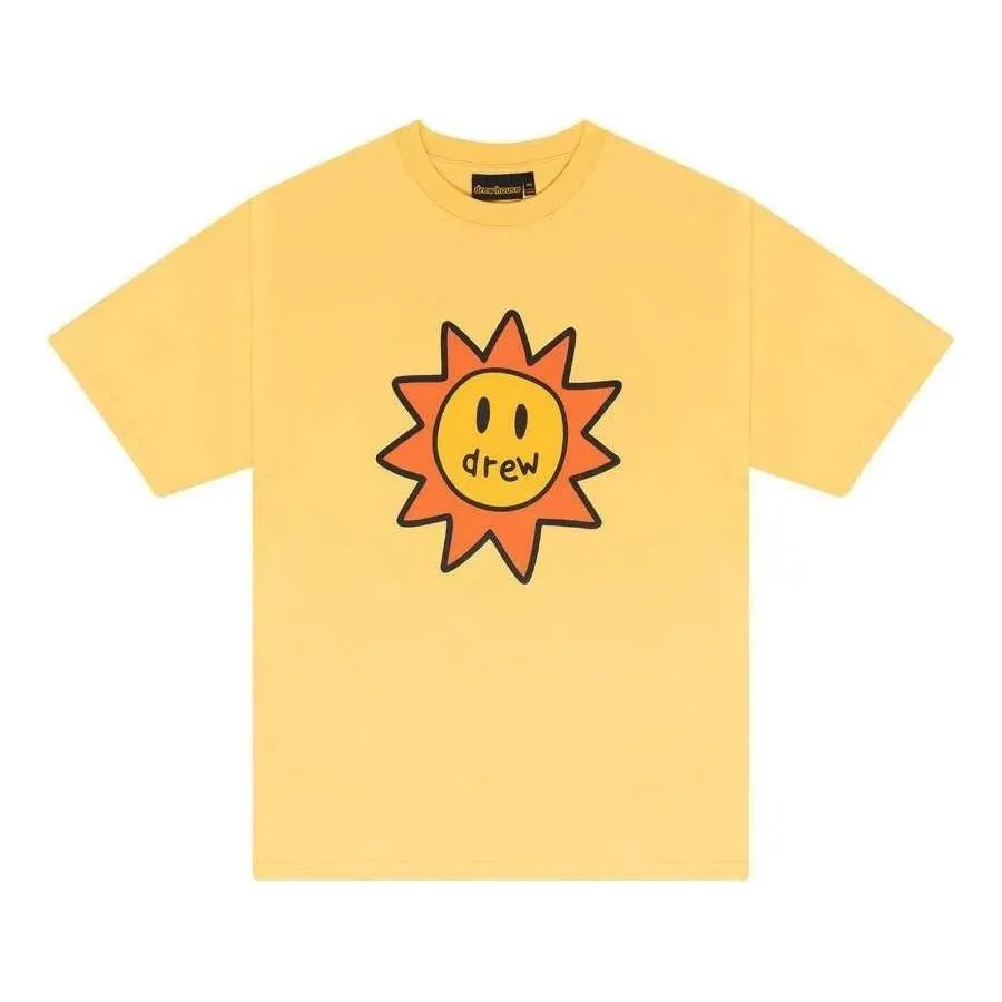 Drew House Sonny T-shirt 'Yellow' DH-SS23-001 sold by KicksCrew
