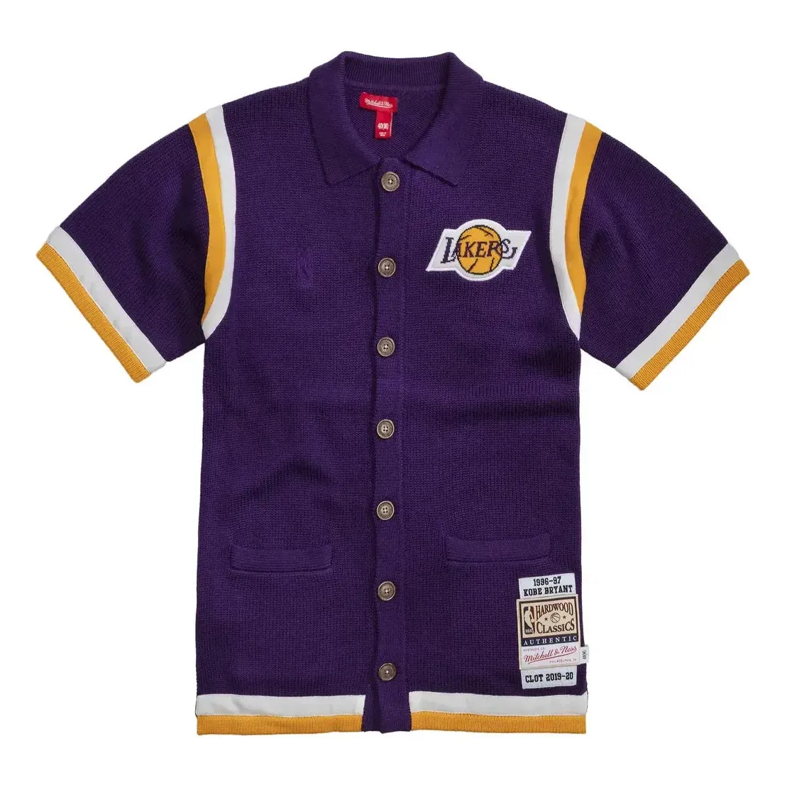 Mitchell & Ness x CLOT NBA LA LAKERS Shooting Shirt 'Kobe Bryant' NNSSEY18122-LALPURP96KBR sold by KicksCrew