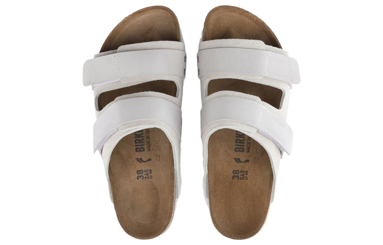 Birkenstock Uji Nubuck Leather/Suede narrow Fit 'Antique White' 1024822 sold by KicksCrew product image thumbnail 4