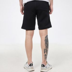 New Balance Essentials Stacked Logo Shorts 'Black' AMS03558-BK sold by KicksCrew