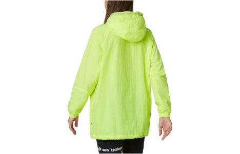 (WMNS) New Balance Sport Style Optiks Windbreaker 'Solar Yellow' WJ01512LS2 sold by KicksCrew