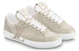 (WMNS) LOUIS VUITTON Charlie Sneakers 'Beige White' 1AAW1U sold by KicksCrew