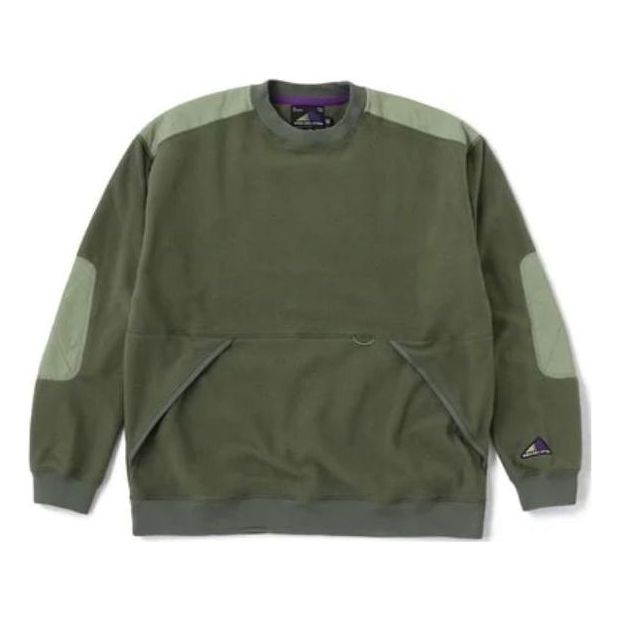 New Balance Casual Color Block Sweatshirt 'Green' JMTL2055-DRC sold by KicksCrew