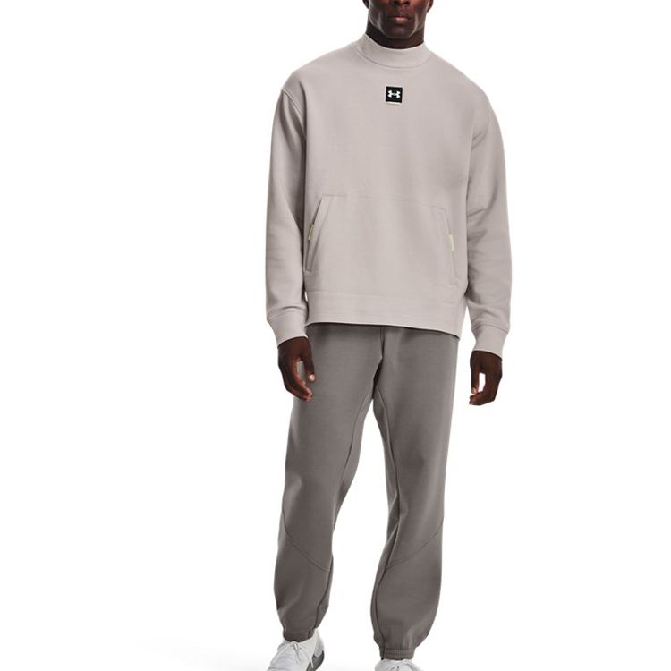 Under Armour Summit Knit Mock Fleece Top 'Grey' 1373799-592 sold by KicksCrew product image thumbnail 3
