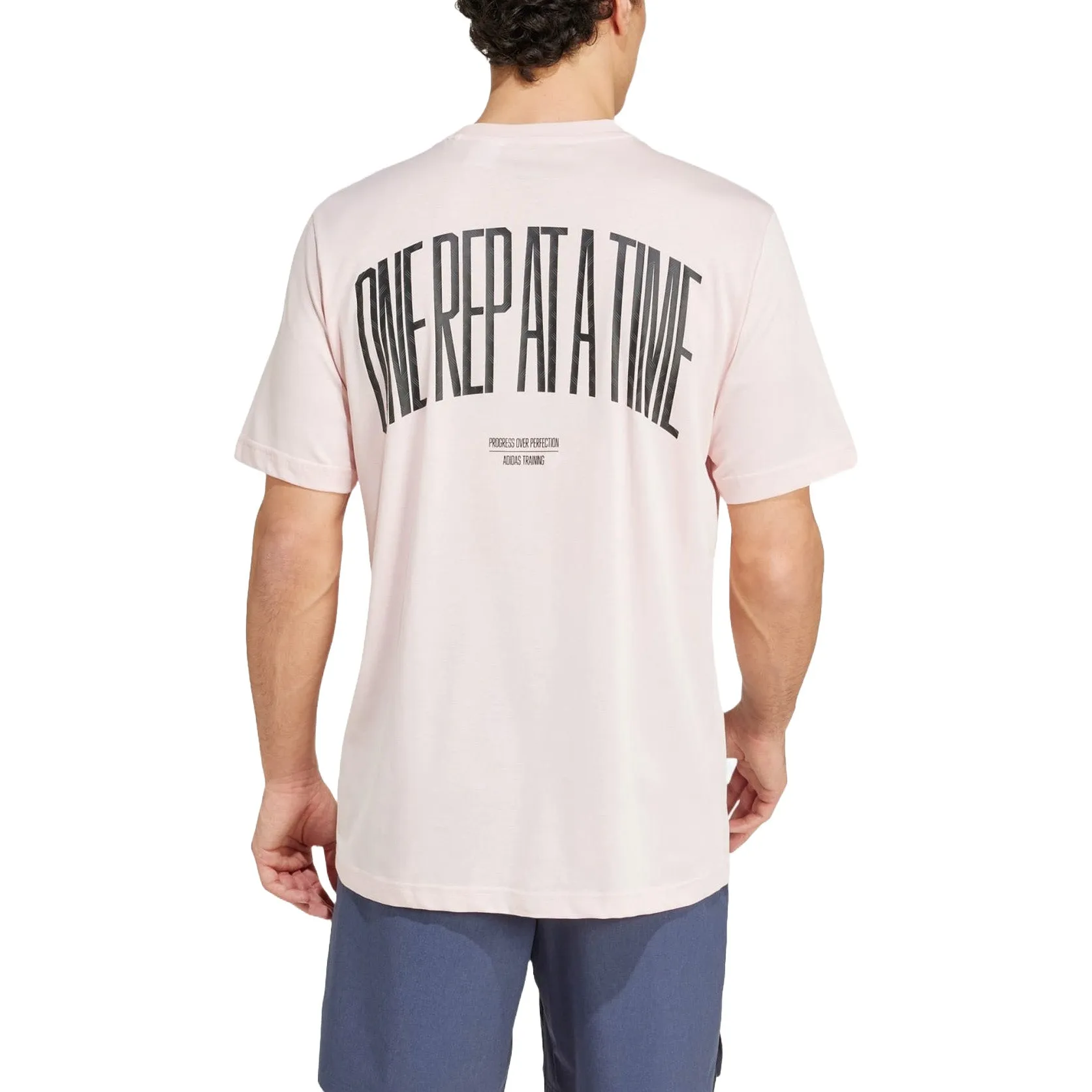 adidas Strength Graphic T-Shirt 'Light Pink' IW0137 sold by KicksCrew product image thumbnail 2