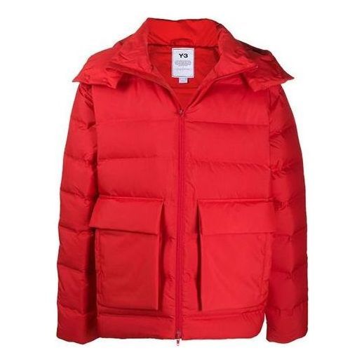 adidas Y-3 Classic Puffy Down Jacket 'Scarlet' GL0969 sold by KicksCrew