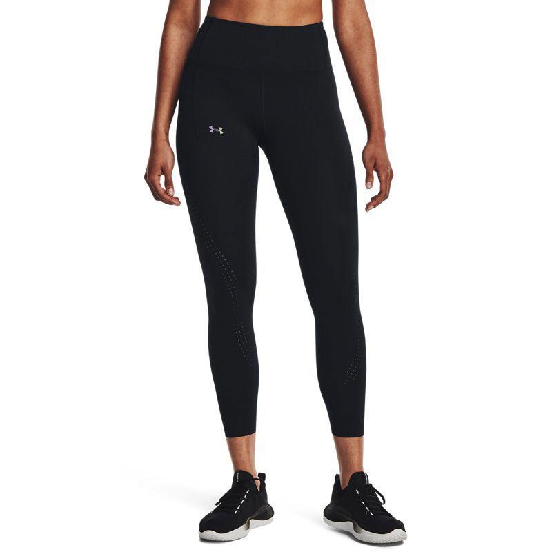 (WMNS) Under Armour RUSH SmartForm Ankle Leggings 'Black' 1379143-001 sold by KicksCrew product image thumbnail 3