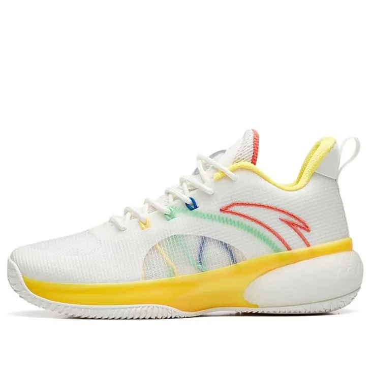 ANTA Light Bubble 'White Red Yellow' 112221621-2 sold by KicksCrew