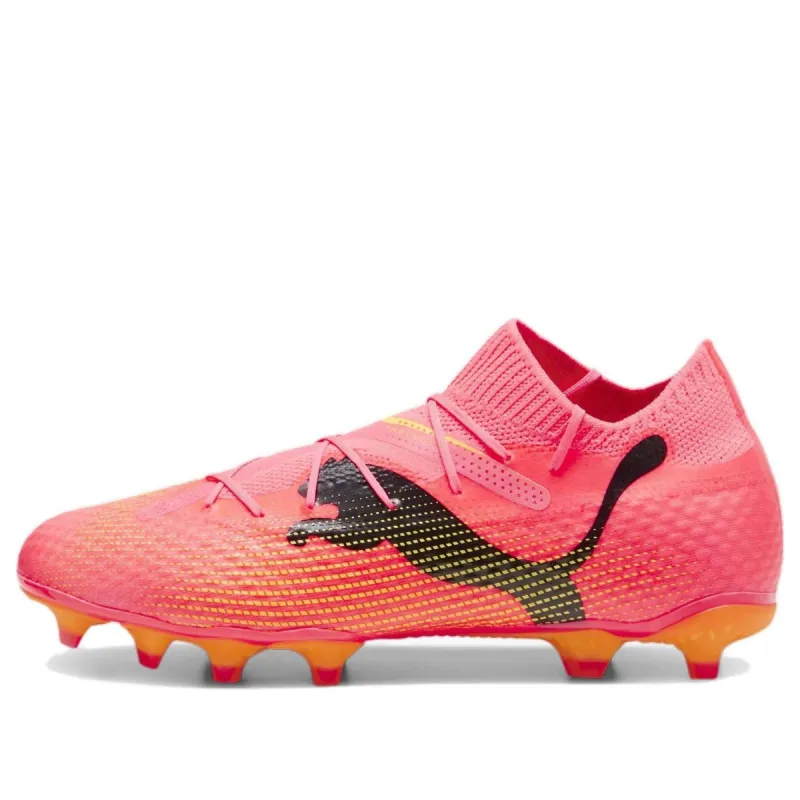PUMA Future 7 Pro FG/AG Lace Up Soccer Sneakers 'Pink' 107707-03 sold by KicksCrew