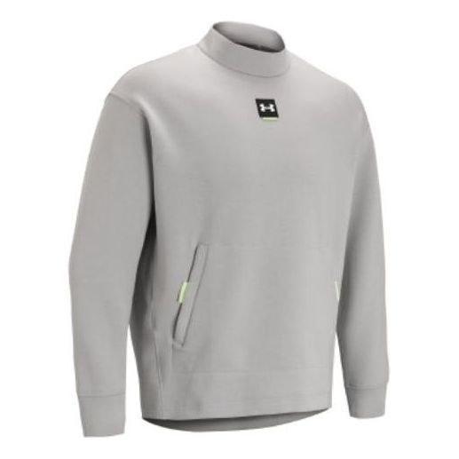 Under Armour Summit Knit Mock Fleece Top 'Grey' 1373799-592 sold by KicksCrew