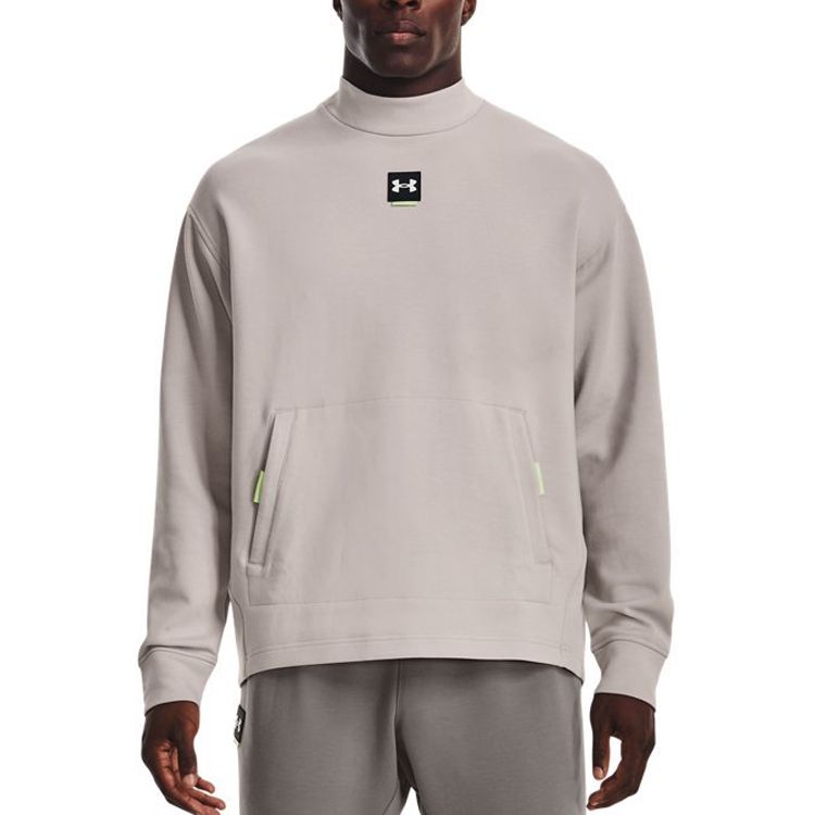 Under Armour Summit Knit Mock Fleece Top 'Grey' 1373799-592 sold by KicksCrew product image thumbnail 4