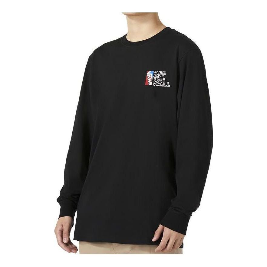 Vans Dimensions Long Sleeve T-Shirt 'Black' VN0A54NWBLK sold by KicksCrew