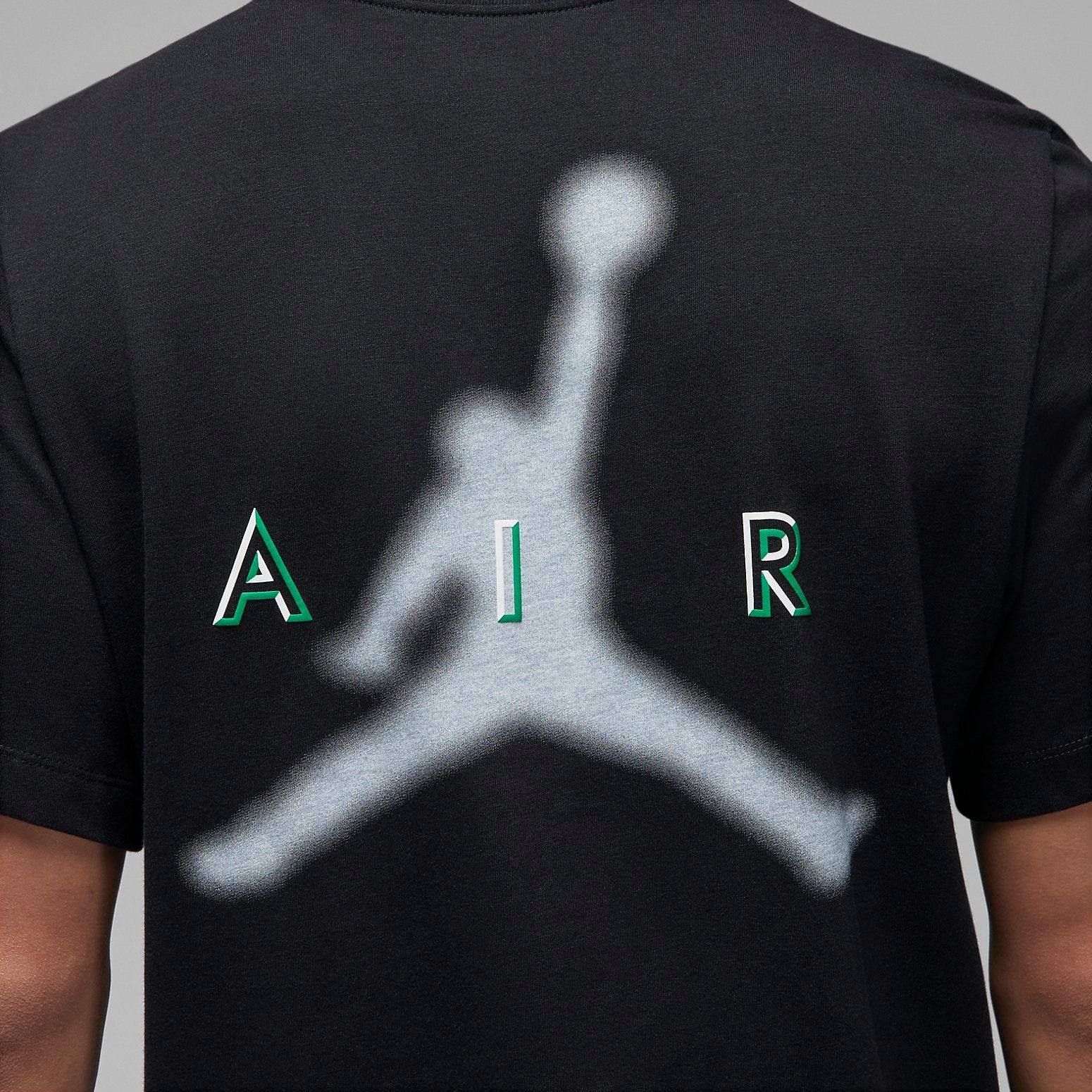Air Jordan Jumpman Logo T-shirt 'Black' DX9580-010 sold by KicksCrew product image thumbnail 3
