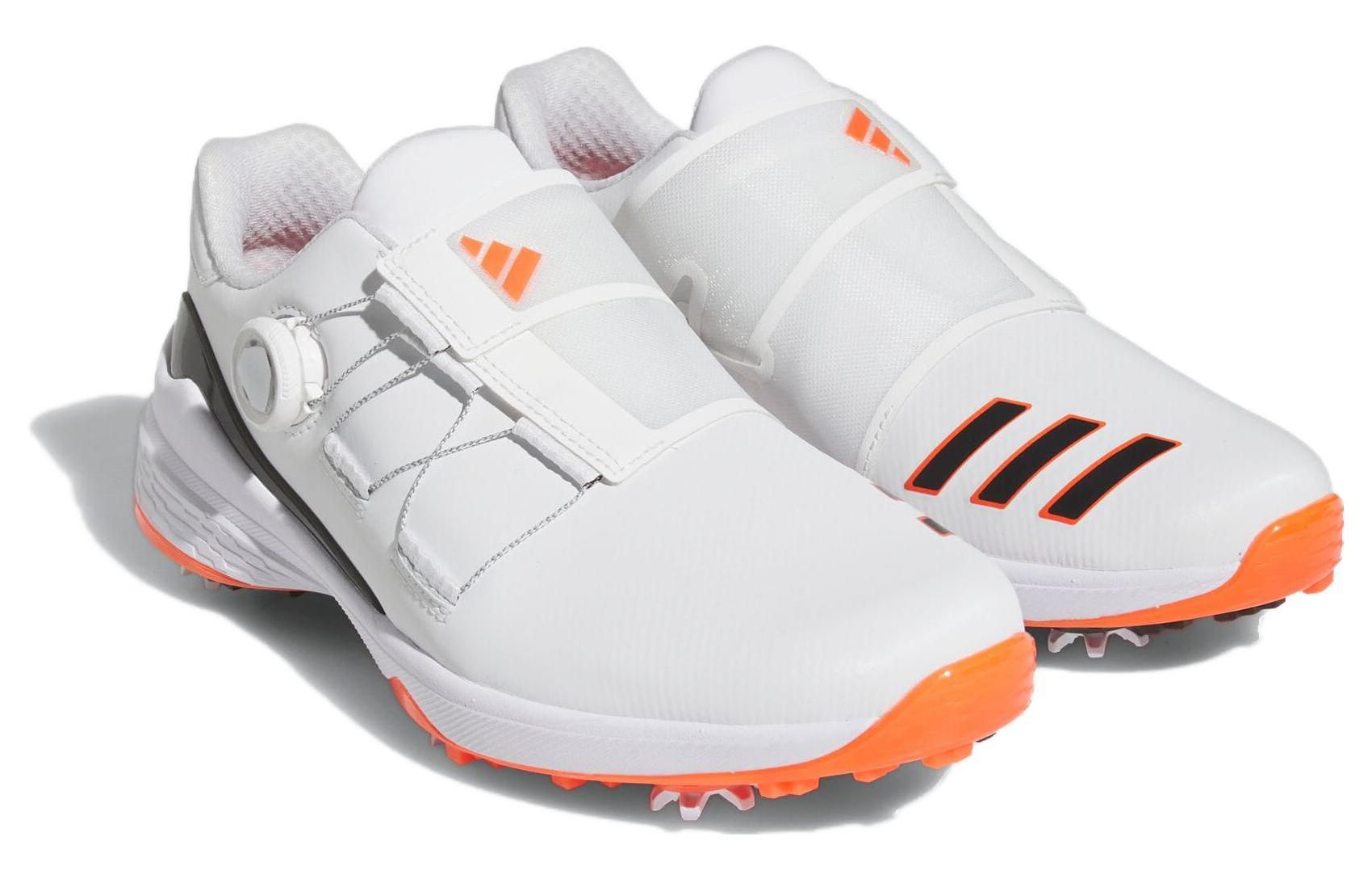 Adidas ZG23 BOA Golf Shoes 'Cloud White Black Semi Solar Red' GY9716 sold by KicksCrew product image thumbnail 2