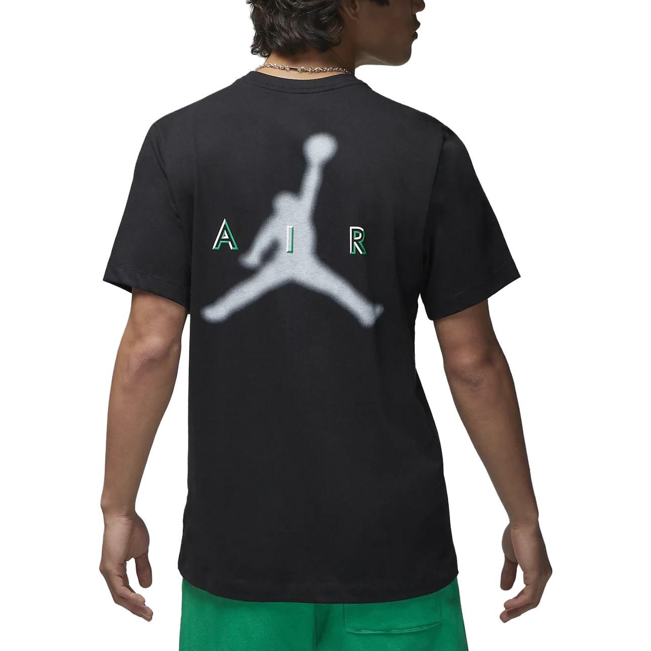 Air Jordan Jumpman Logo T-shirt 'Black' DX9580-010 sold by KicksCrew product image thumbnail 4