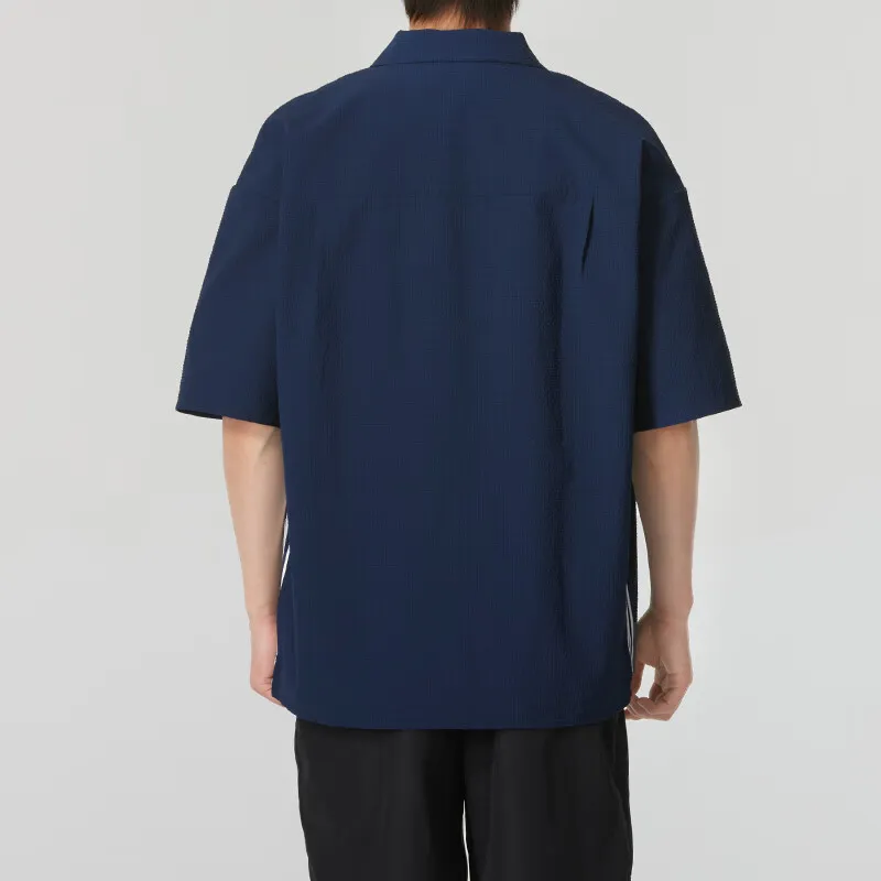 adidas Originals Graphic Shirt 'Navy Yellow' JI7229 sold by KicksCrew product image thumbnail 3