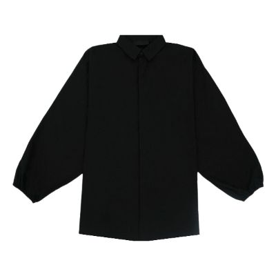 Fear of God Essentials FW23 Button Down Shirt 'Jet Black' 186BT234020F sold by KicksCrew