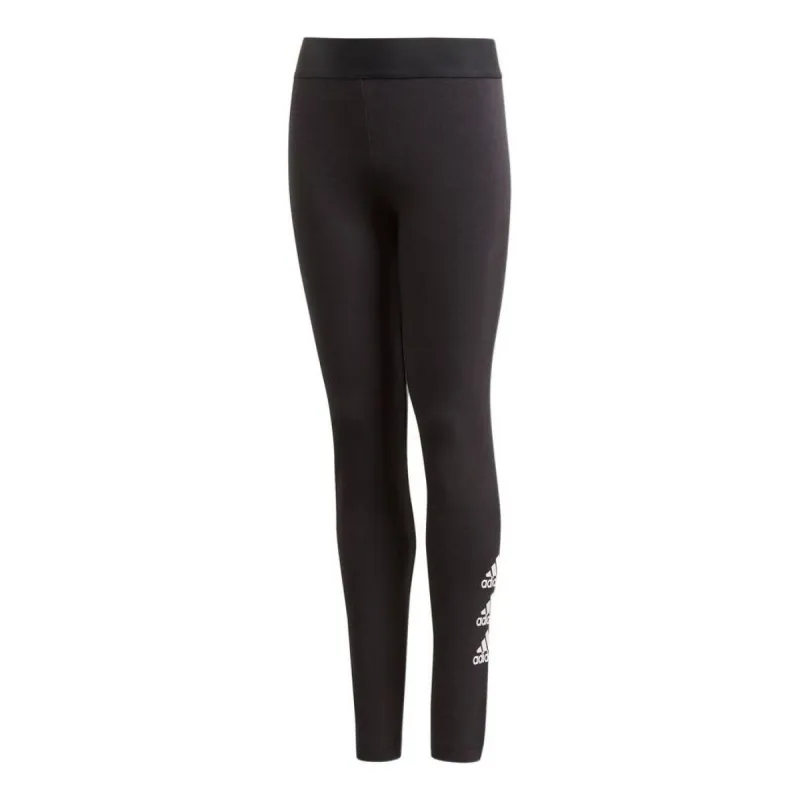 (WMNS) adidas Must Haves Badge of Sport Tights Asia Sizing 'Black White' FL1802 sold by KicksCrew