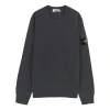 STONE ISLAND Classic Fleece Crewneck Sweatshirt 'Dark Grey' 761563051-V0M67 sold by KicksCrew