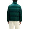 Palm Angels Classic Track Down Jacket 'Green White' PMED019F22FAB0015501 sold by KicksCrew