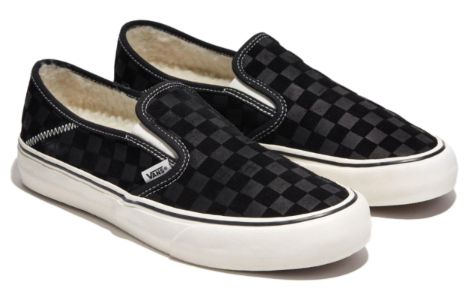 Vans Classic Slip-On Checkerboard 'Black' VN0A4BX8T5O sold by KicksCrew